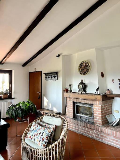 Apartment In Villa La Carruba Rivergaro Eksteriør bilde